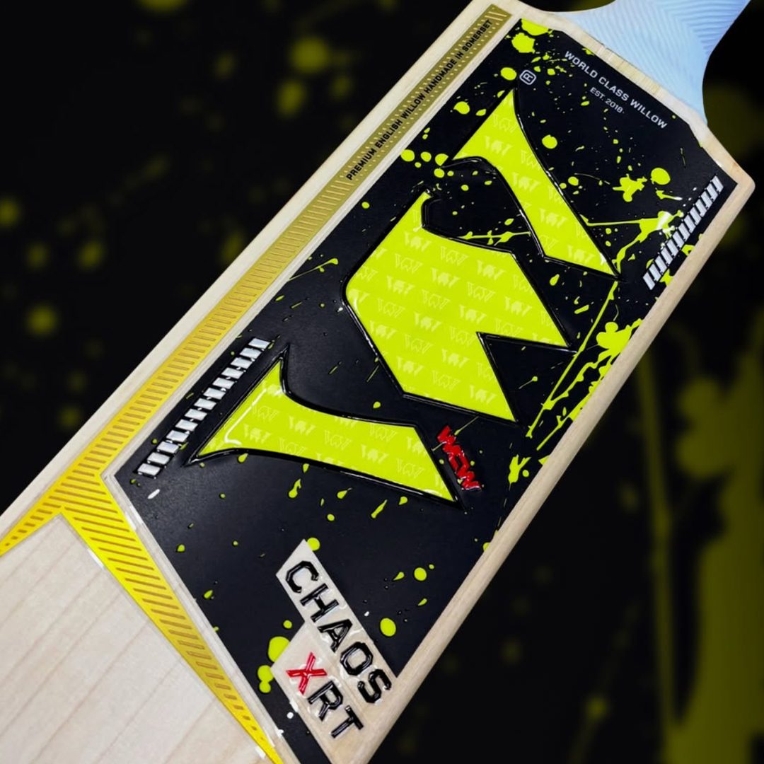 World Class Willow bespoke cricket bat sticker design