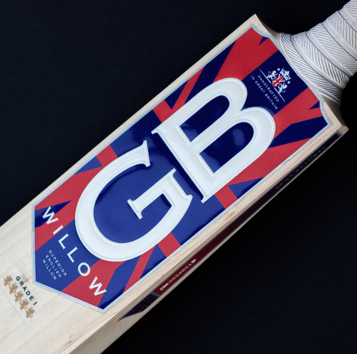 GB Willow — Blue and Red Union Jack — Face Sticker