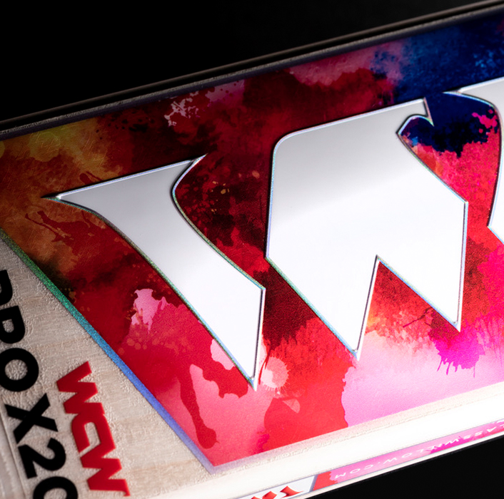 World Class Willow — Red — Face Sticker