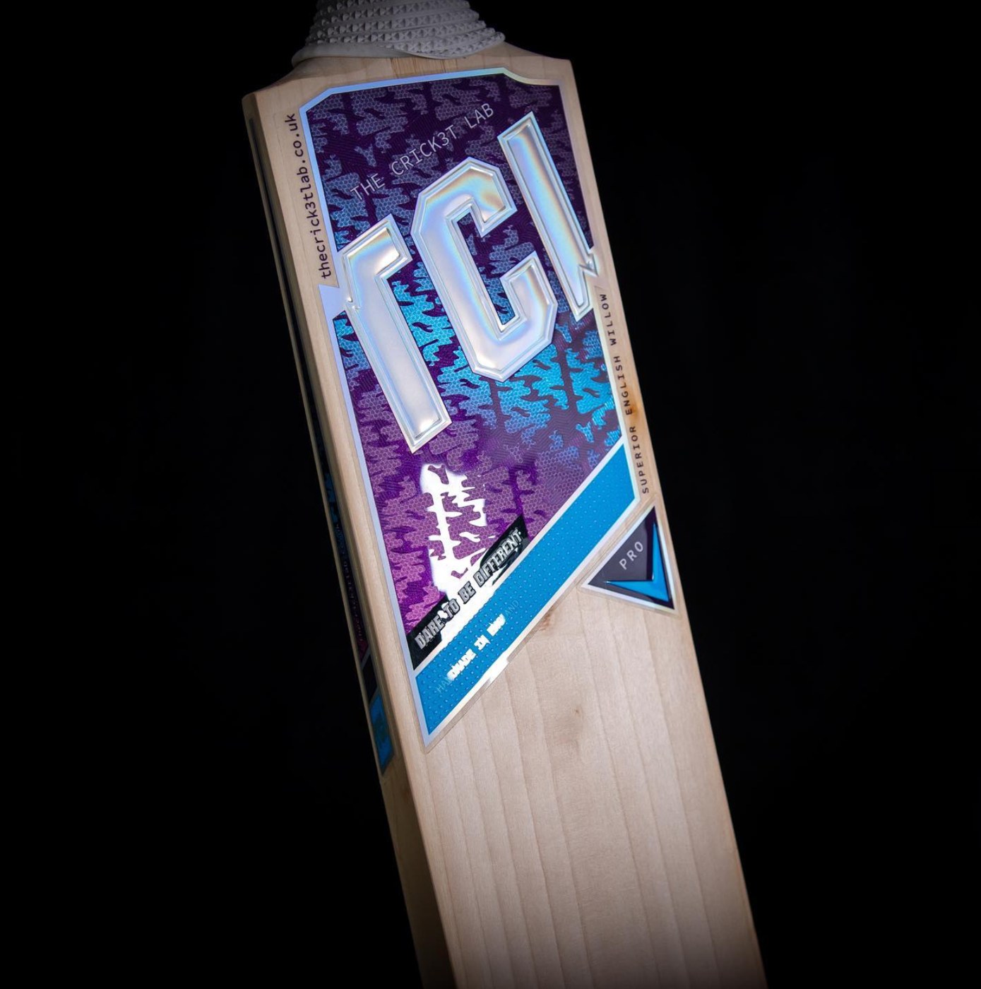 The Crick3t Lab — Purple Holographic — Face Sticker Detail